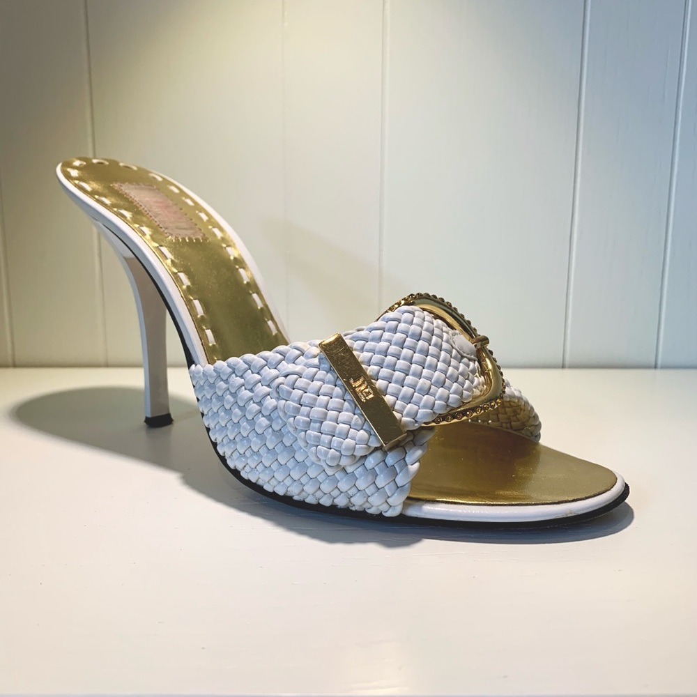 JLo White High Heels | Size 8M